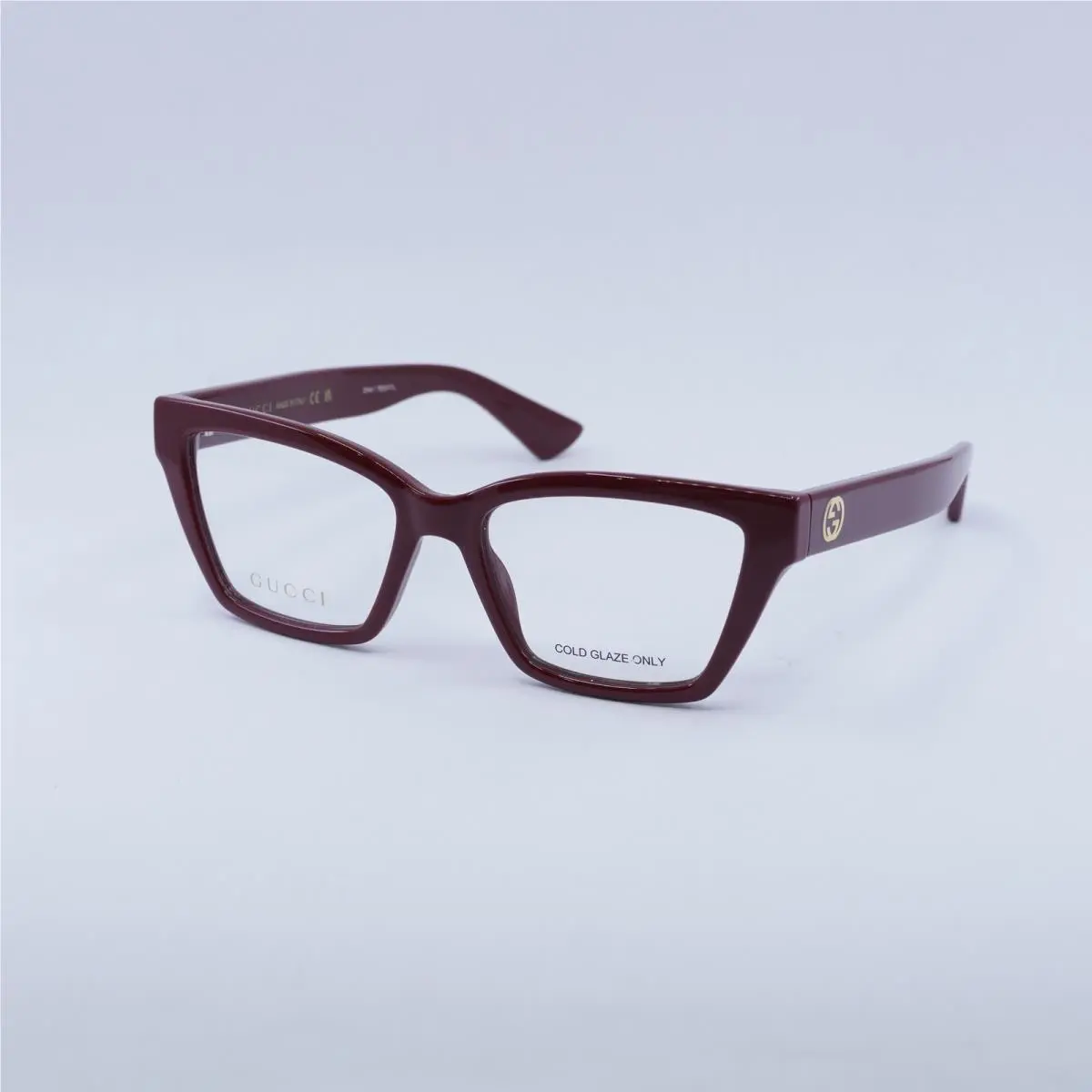 Gucci GG1715O 003 Burgundy 53mm Eyeglasses