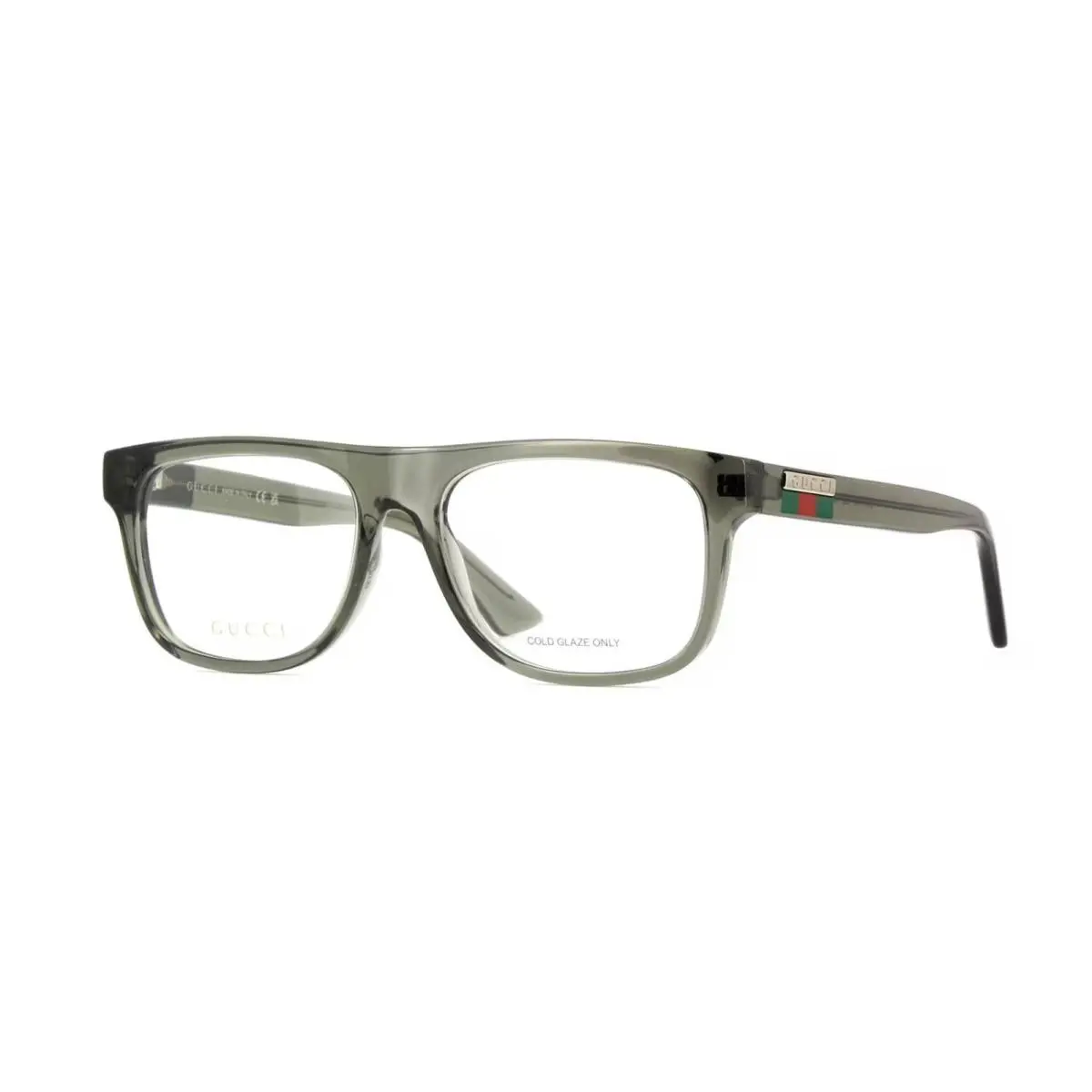 Gucci GG1117O Shiny Grey Crystal 003 Eyeglasses