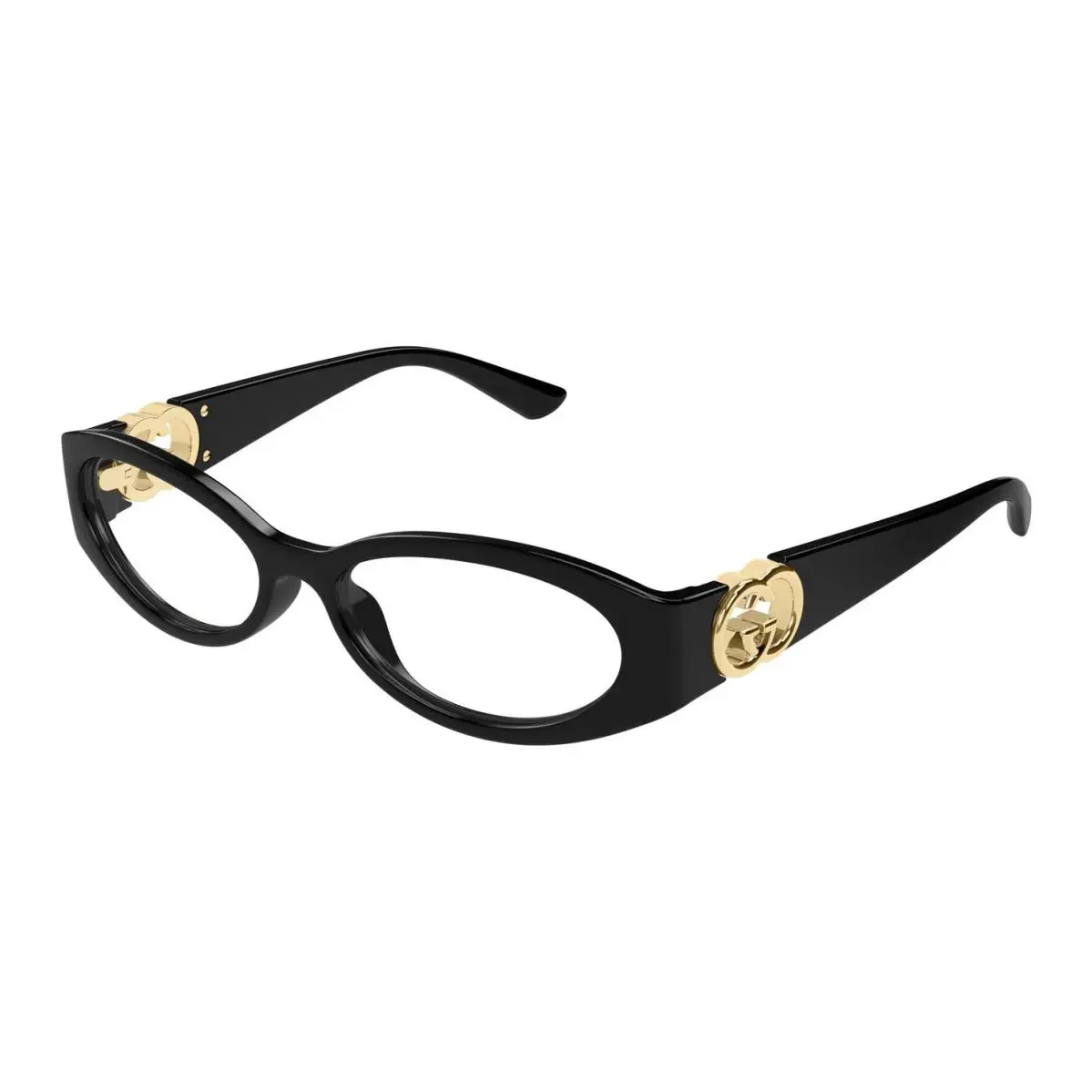 Gucci GG1693O Black Gold 001 Eyeglasses