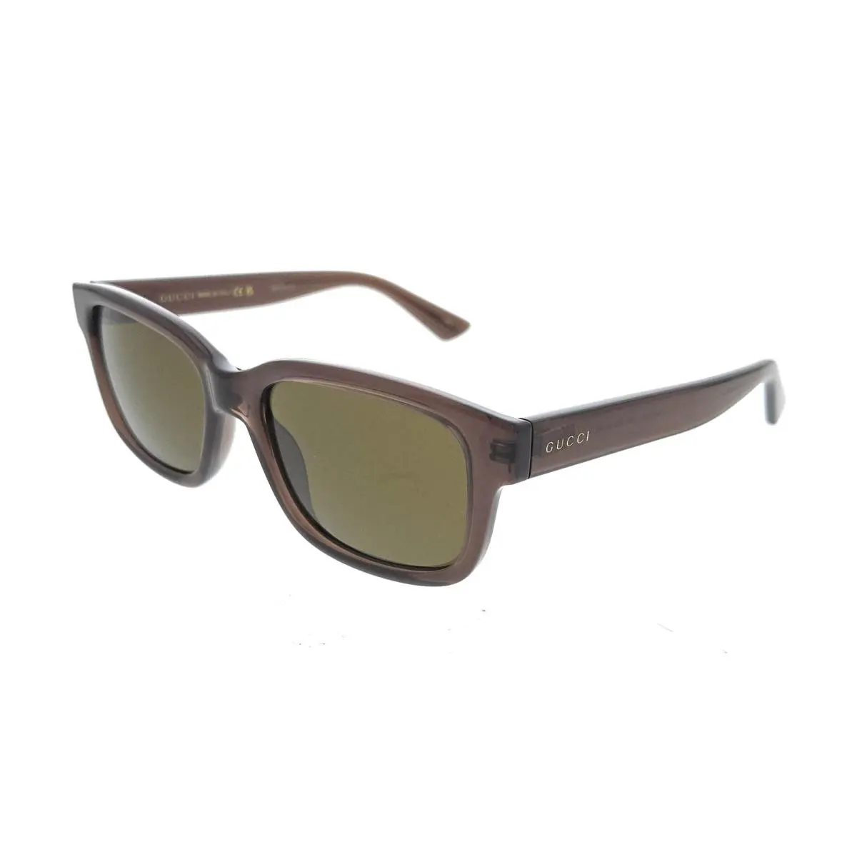 Gucci GG1583S-004 Brown Brown Rectangular Sunglasses
