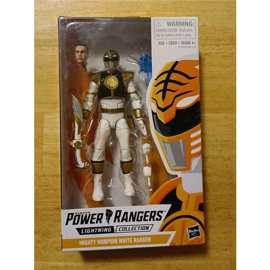 Power Rangers Hasbro Toys Lightning Collection 6-In Mighty Morphin White Ranger