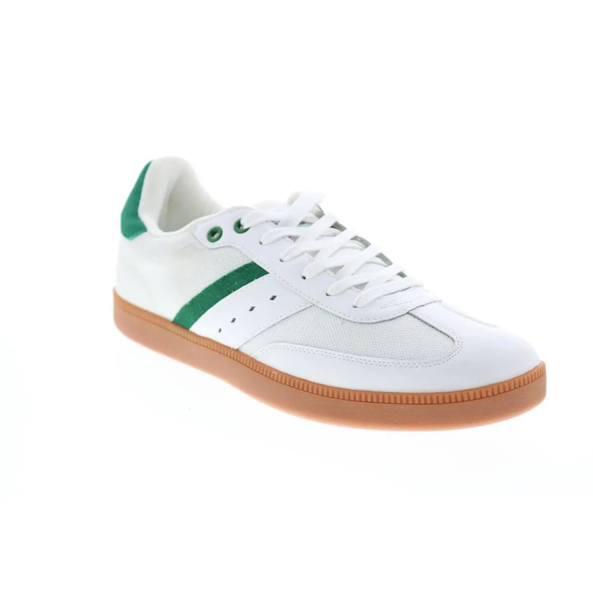 Original Penguin Cameron Sneakers Mens Size US 8 White Green Gum Sole Lace Up