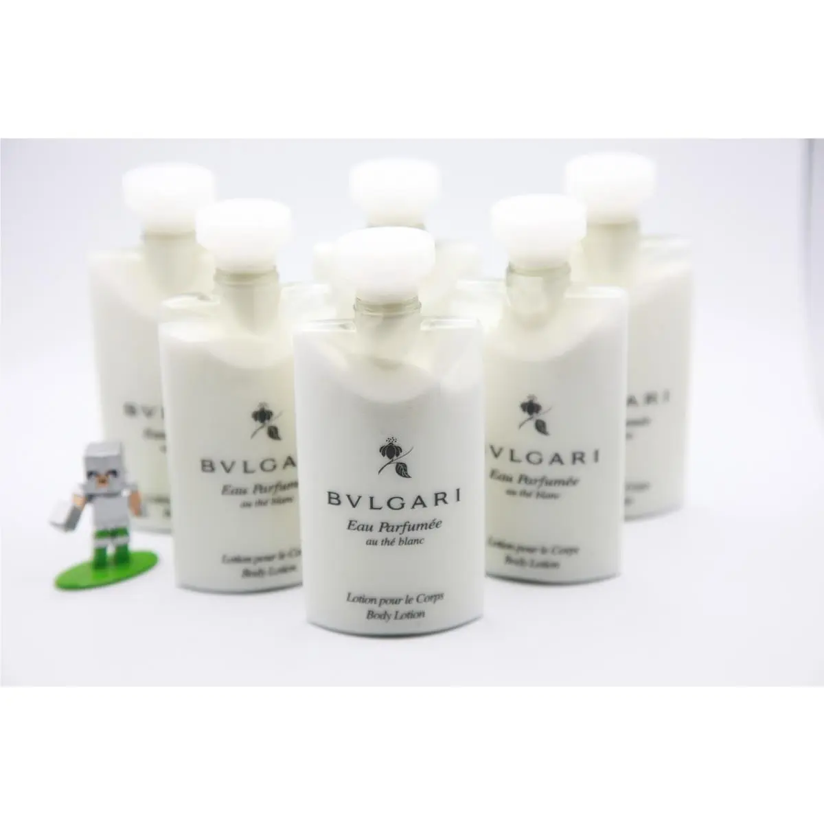 Bvlgari Eau Parfumée au Thé Blanc White Tea Body Lotion 75ml Lot of 6
