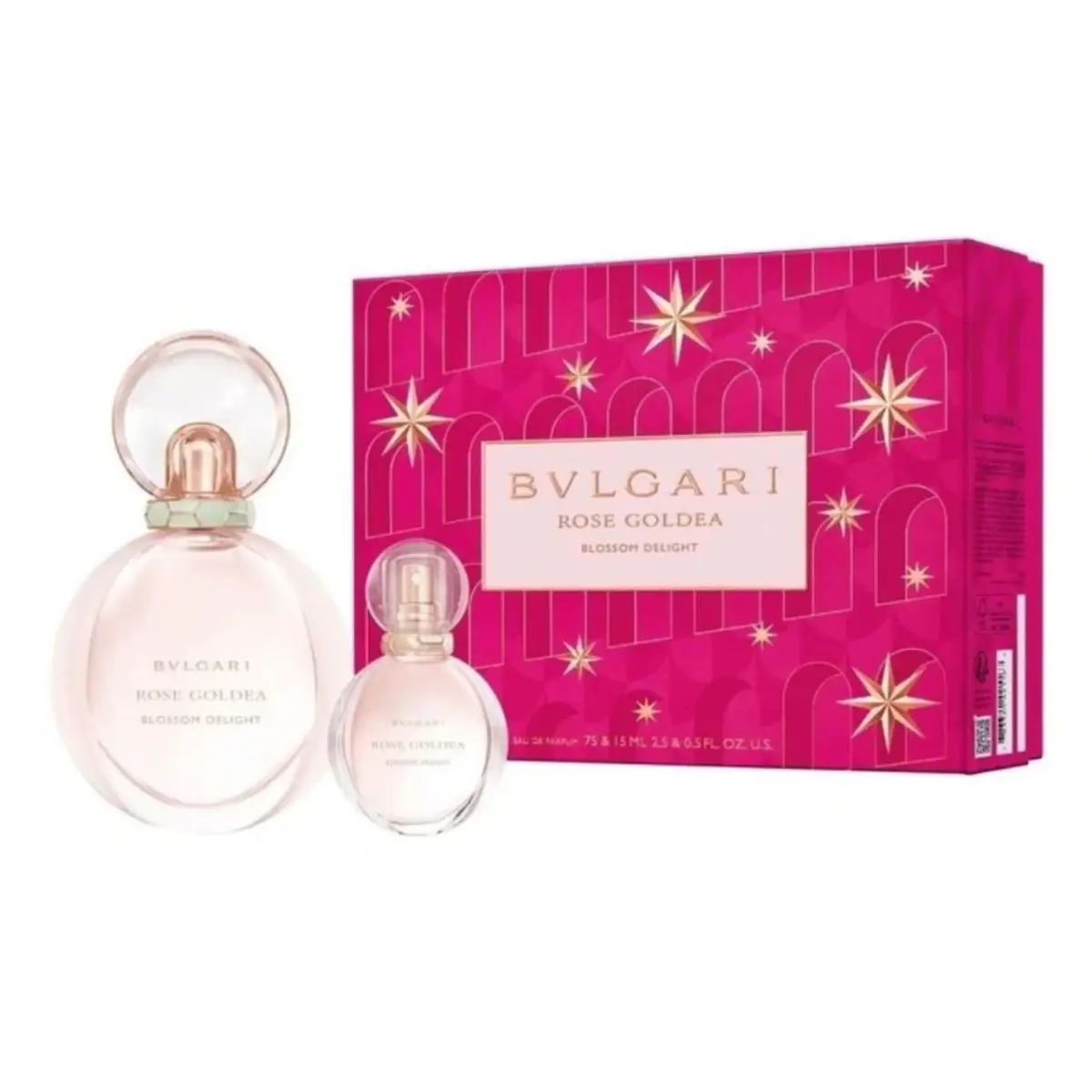 Bvlgari Rose Goldea Blossom Delight For Women 2 Pcs Gift Set 2.5 oz Edp + 0.5 oz