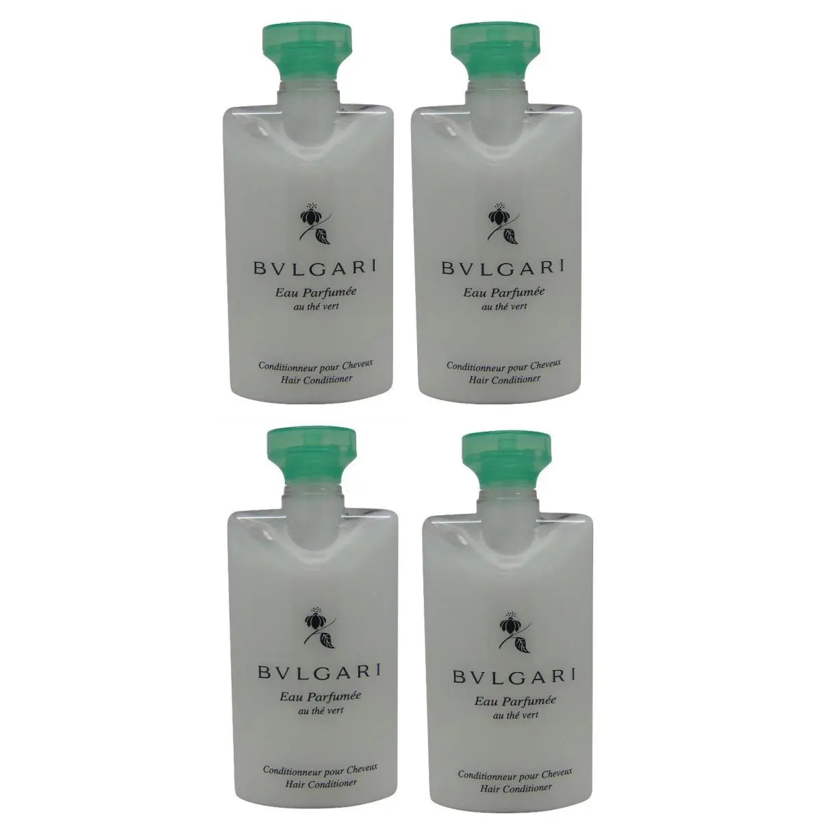 Bvlgari au The Vert Green Tea Conditioner Lot of 4 Each 2.5oz Total of 10oz