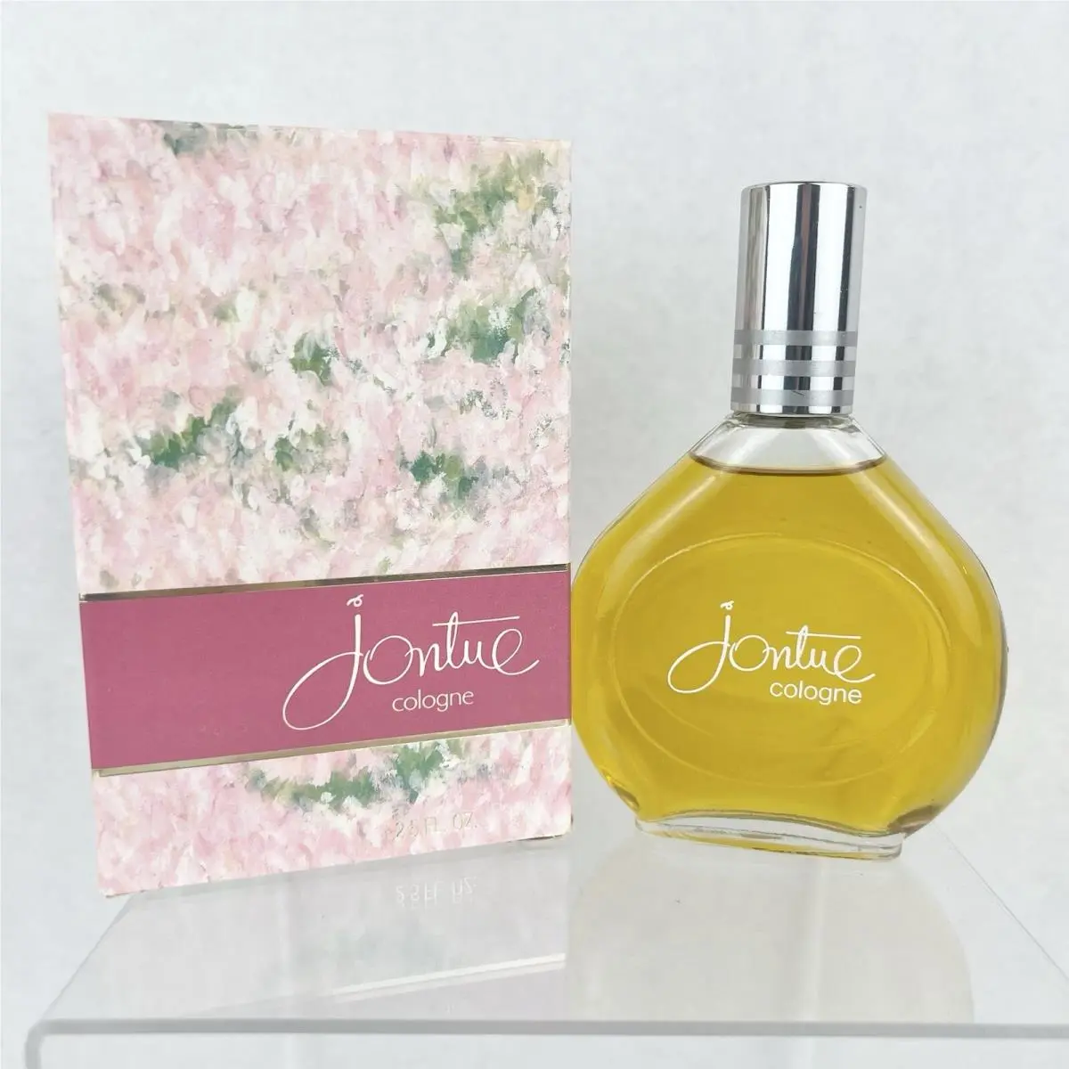 Vintage Jontue by Revlon Cologne Splash Bottle W/ Box 2.5oz