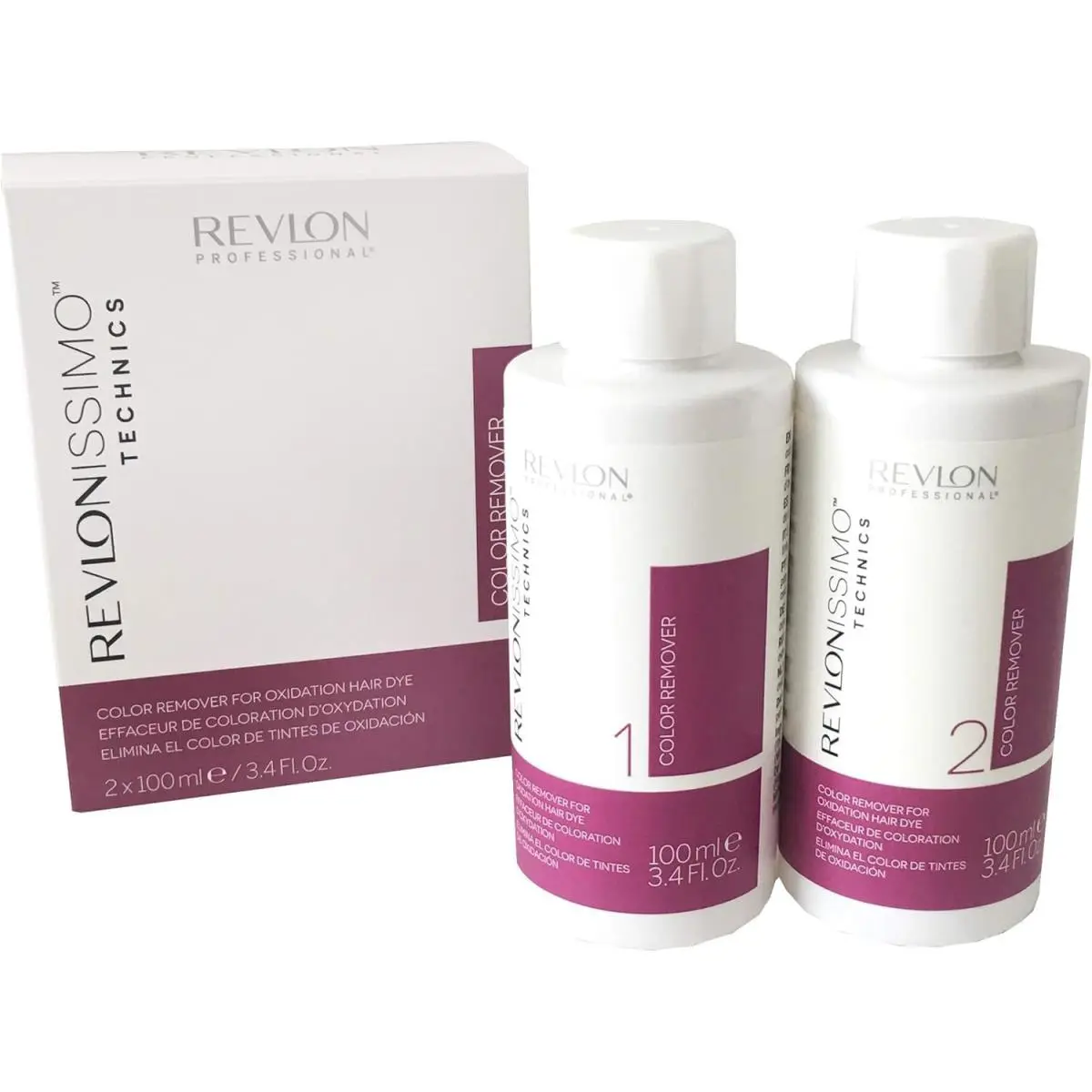 Revlon Color Remover For Oxidation Hair Dye 2 x 3.4fl.oz / 100ml