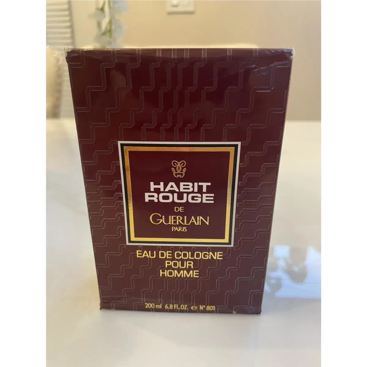 Guerlain Habit Rouge Edc Pour Homme 200ML Fluid