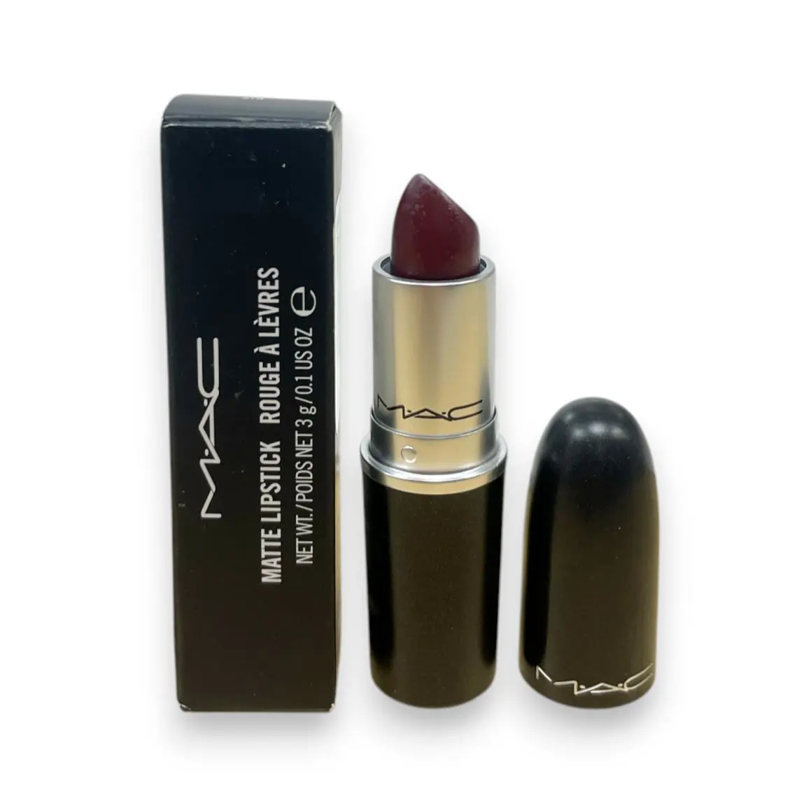 Mac Rouge A Levres Matte Lipstick 3g/0.10Oz You Pick Sin by MAC Cosmetics
