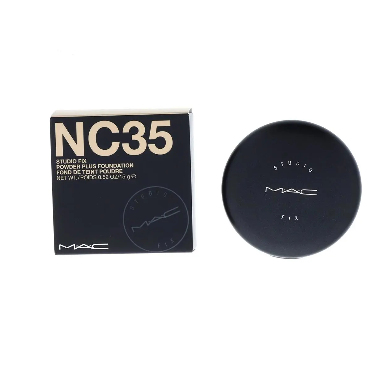 Mac Studio Fix Powder Plus Foundation Nc35 0.52 Ounce Flawless Matte Finish - NC35