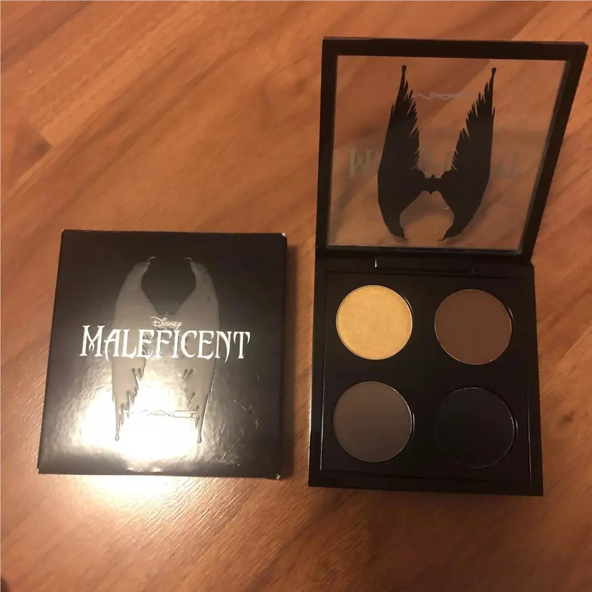 Mac Eyeshadow Quad Disney Maleficient Collection Rare