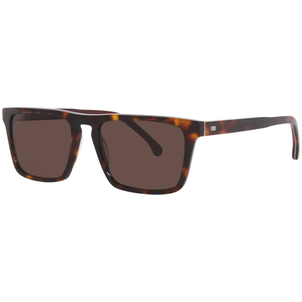 Edison PSSN062-02 Sunglasses Havana/brown Lenses Square Shape 55mm by Paul Smith