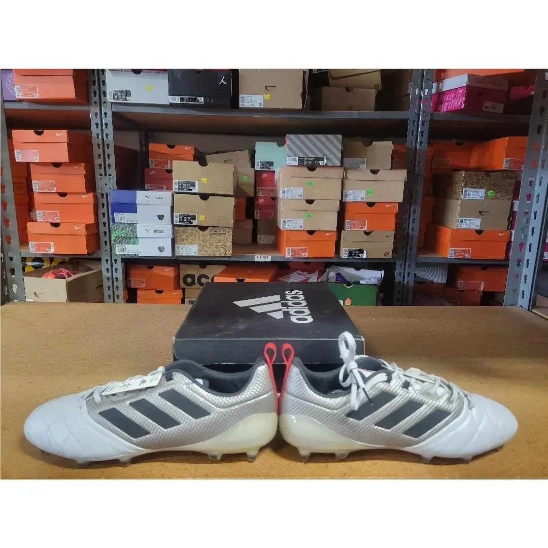 Adidas shoes - Adidas Ace 17.1 FG W - BA8554 - Platinum Metallic Black Red, Women`s: Platinum Metallic Black Red 0