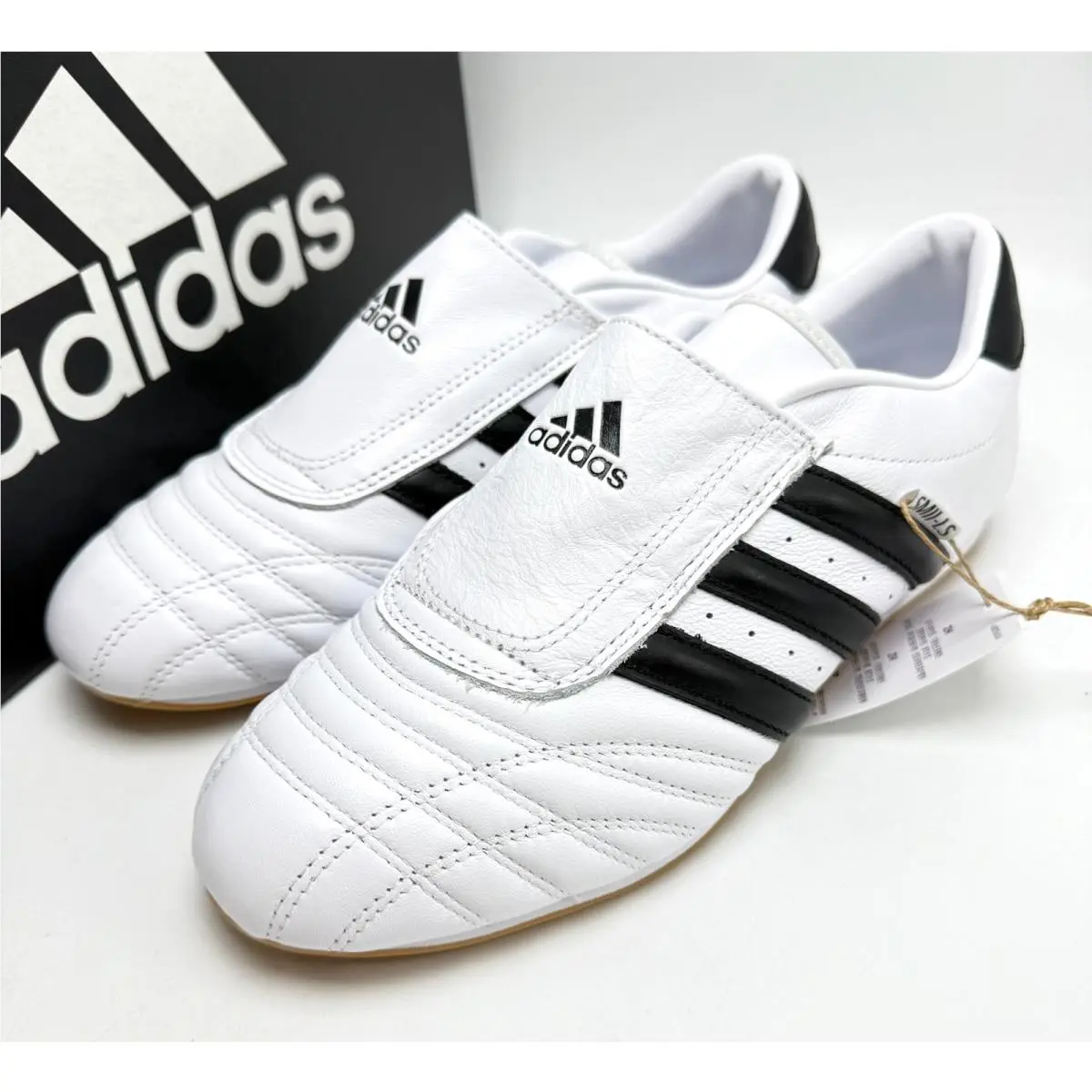 Adidas Taekwondo White Black Women`s Shoes JQ4774 Size 7-9