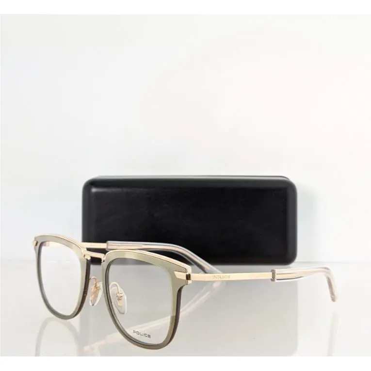 Police Eyeglasses Halo 5 Vpl 566 Col. 0300 Gold