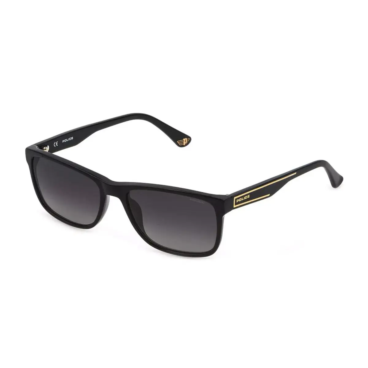 Police Arcade 2 SPLB40N 700P Black-grey Sunglasses 56mm / /