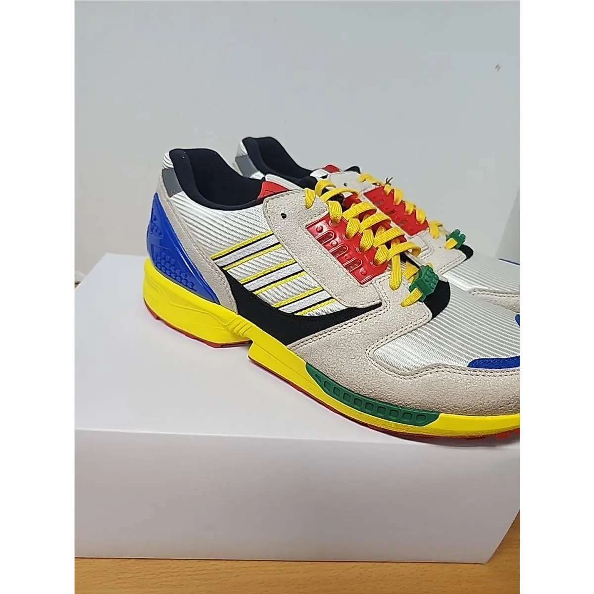 Size 11.5 - Lego x Adidas ZX 8000 A-zx Series - Mixed Blocks