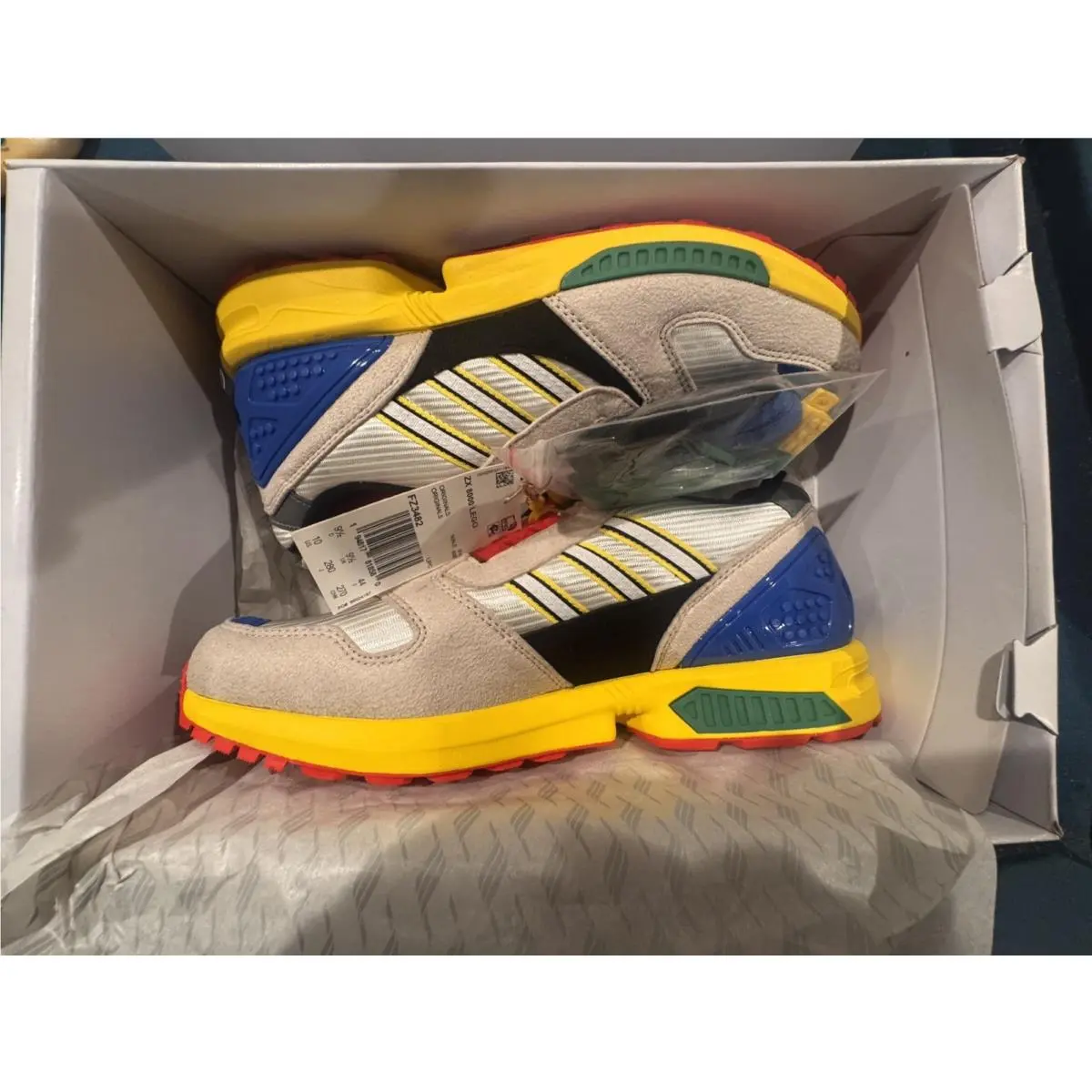 Adidas ZX 8000 Size 10 Lego Limited Edition Shoes Men`s