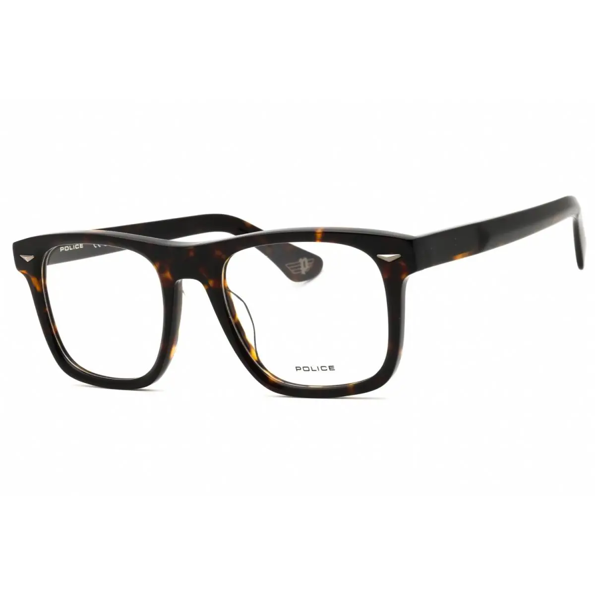 Police VPLL72E 722V Shiny Dark Havana 52mm Eyeglasses