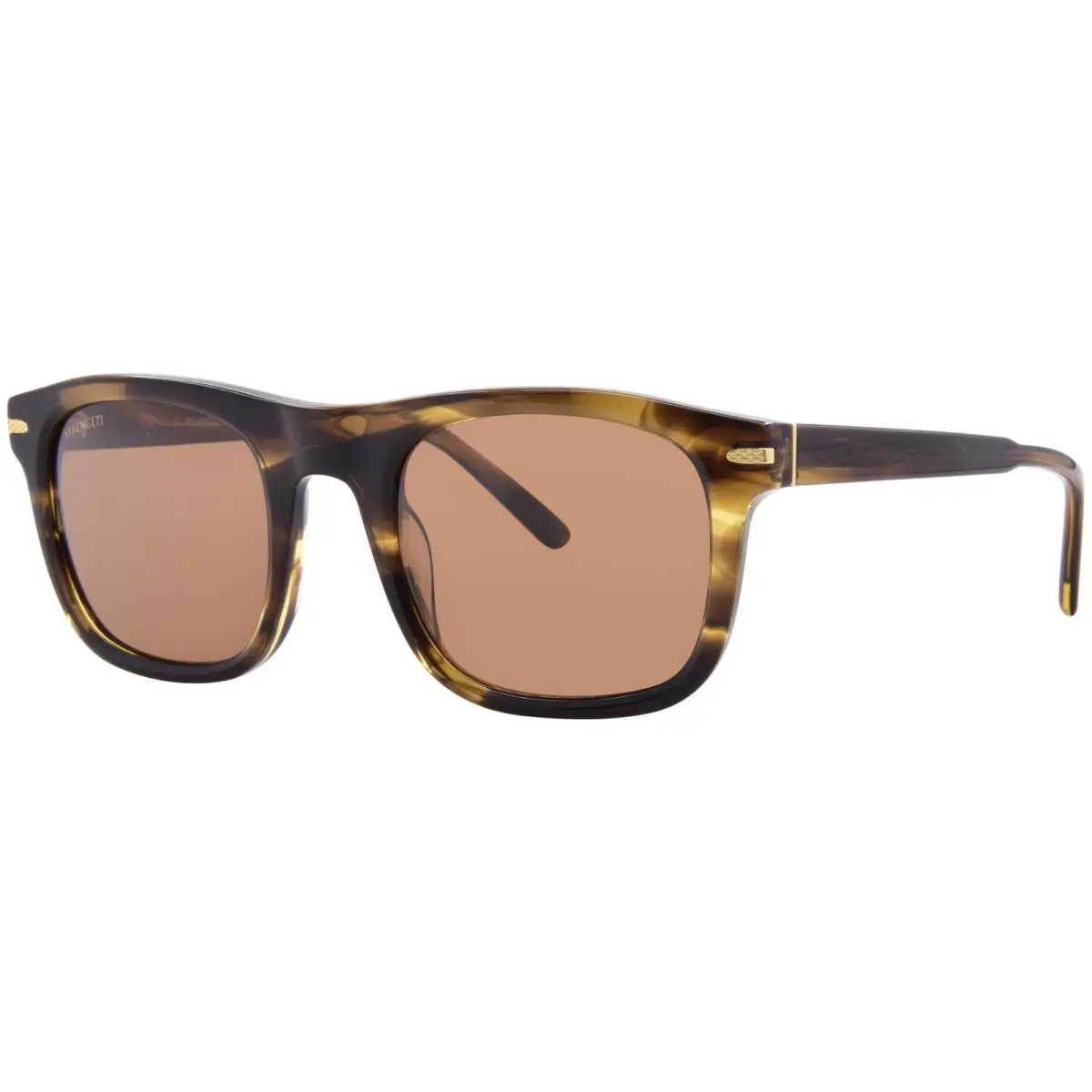 Serengeti Charlton SS576001 Sunglasses Mens Shiny Tortoise/polarized Driver 52mm