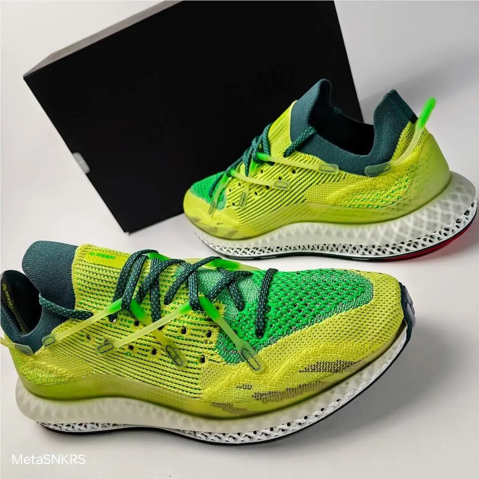 Adidas shoes - adidas 4D Run - Run - FY3603 - Green 4