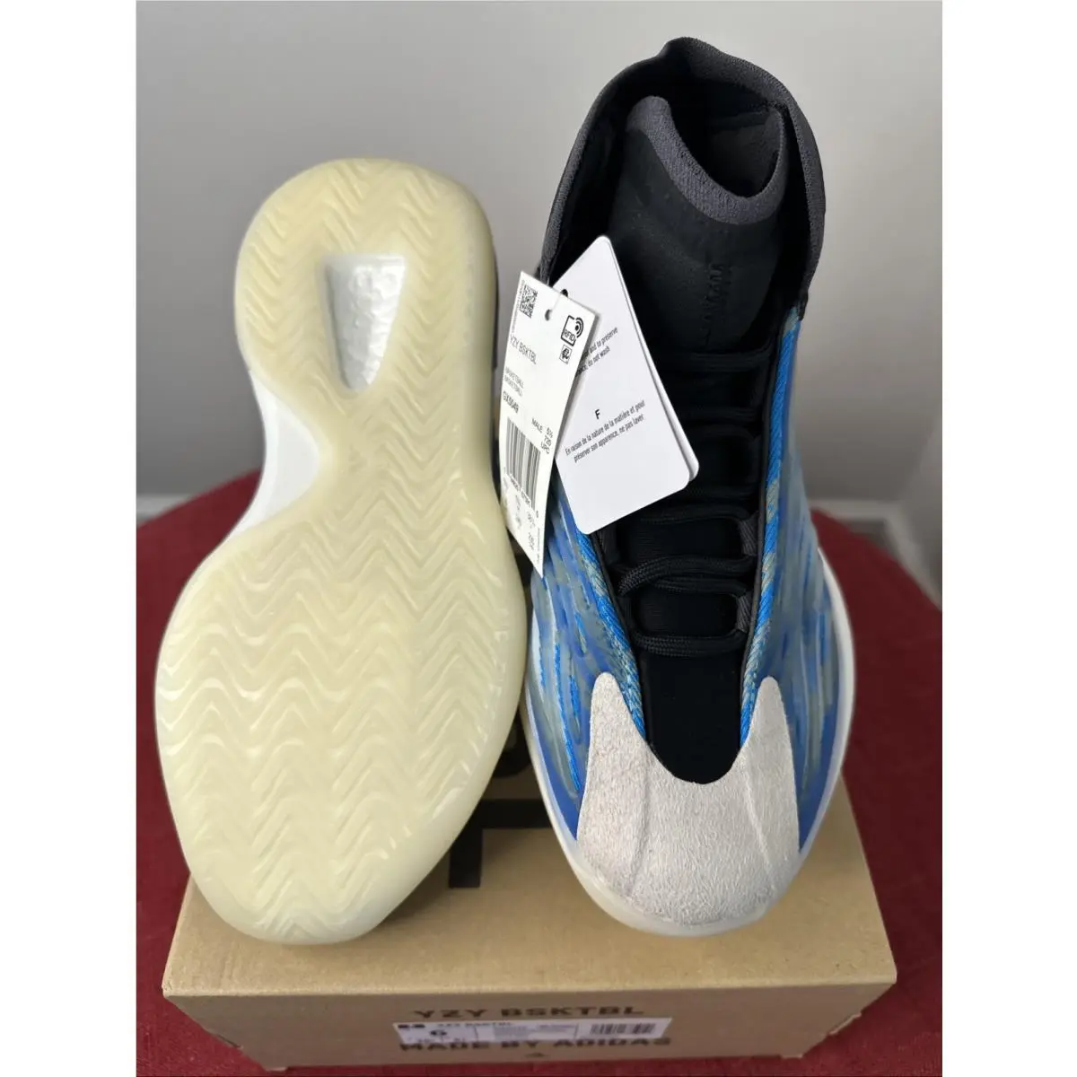 Adidas shoes - adidas Yeezy Basketball - Yeezy Basketball - GX5049 - Blue (UPC: 194820675910) 4