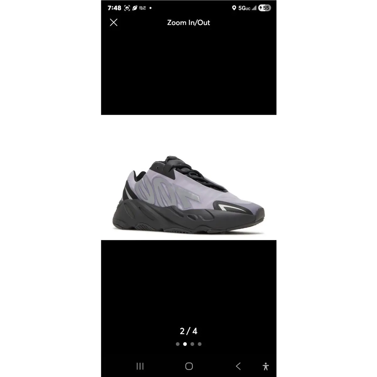 Adidas shoes - adidas YZY 700 MNVN Geode - GW9526 - Gray 0