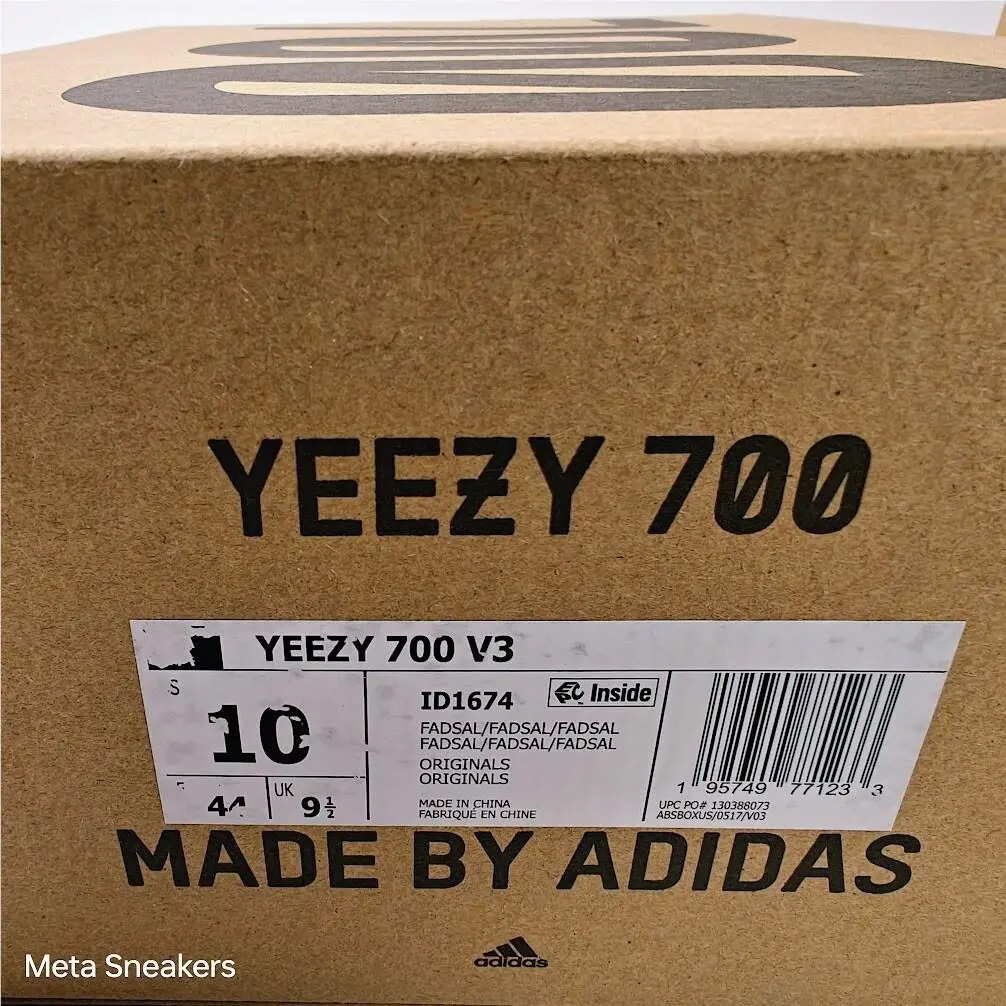 Adidas shoes - adidas Yeezy 700 - Yeezy - ID1674 - Fade Salt / Fade Salt / Fade Salt 0