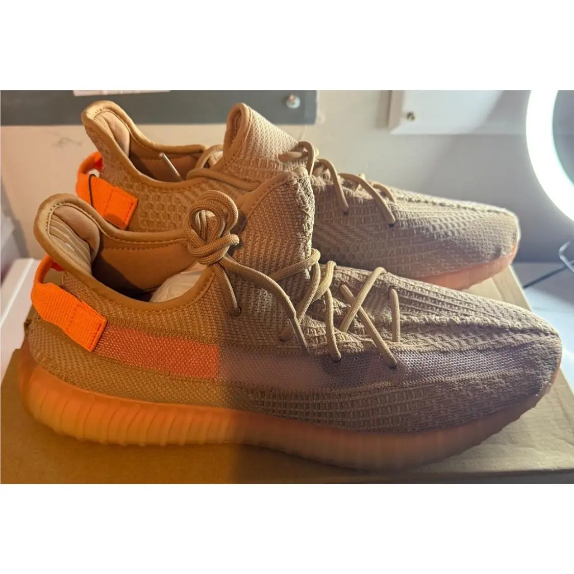 Adidas Yeezy Boost 350 V2 Clay Kanye West EG7490 Size 14