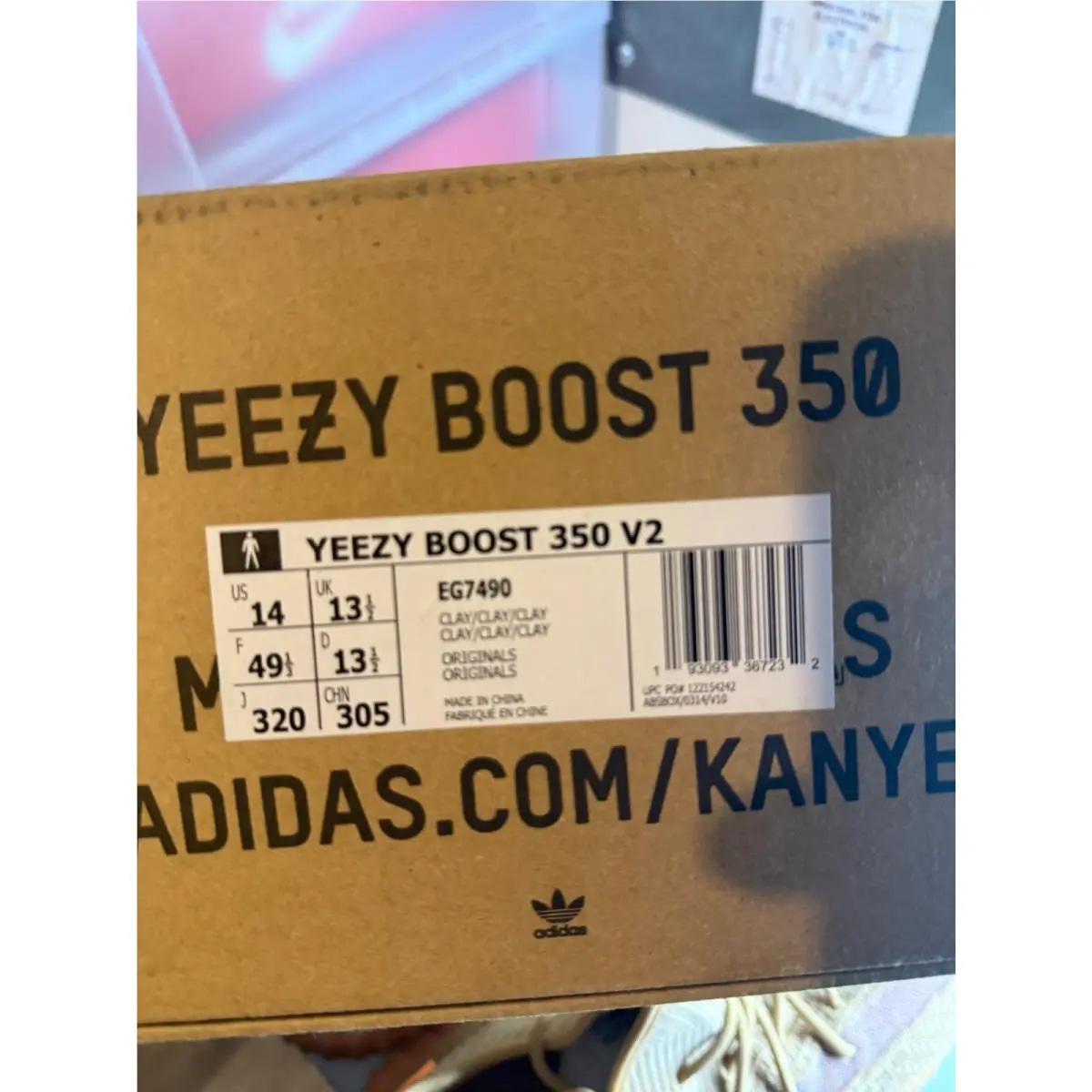 Adidas shoes - adidas Yeezy Boost 350 - Yeezy Boost - EG7490 - Brown (UPC: 0193093367232) 9