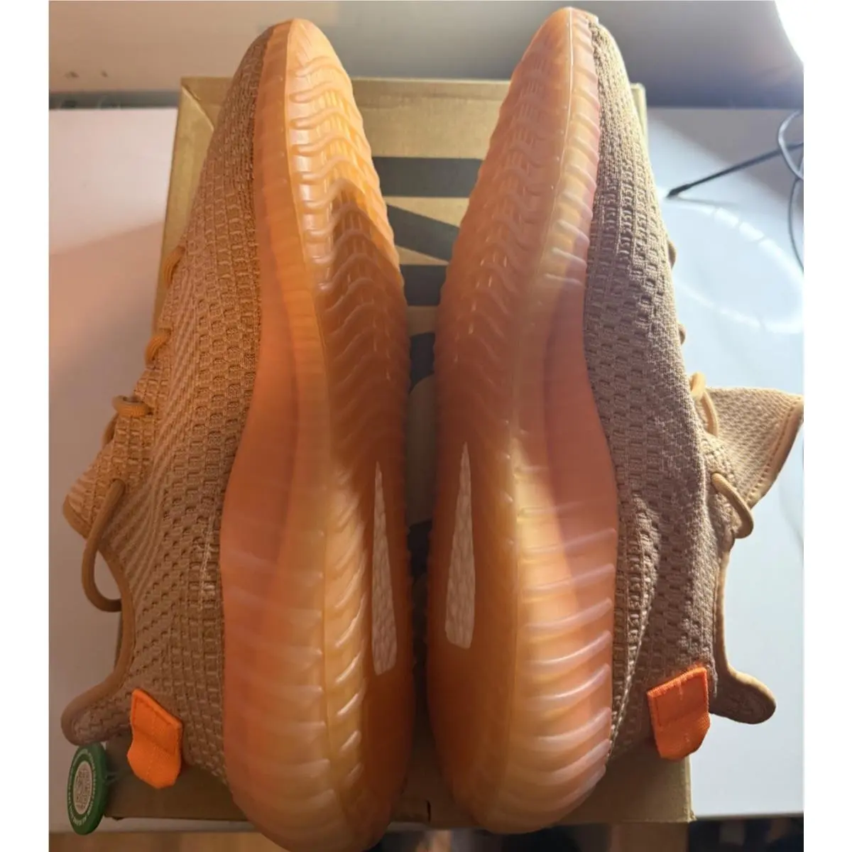 Adidas shoes - adidas Yeezy Boost 350 - Yeezy Boost - EG7490 - Brown (UPC: 0193093367232) 3
