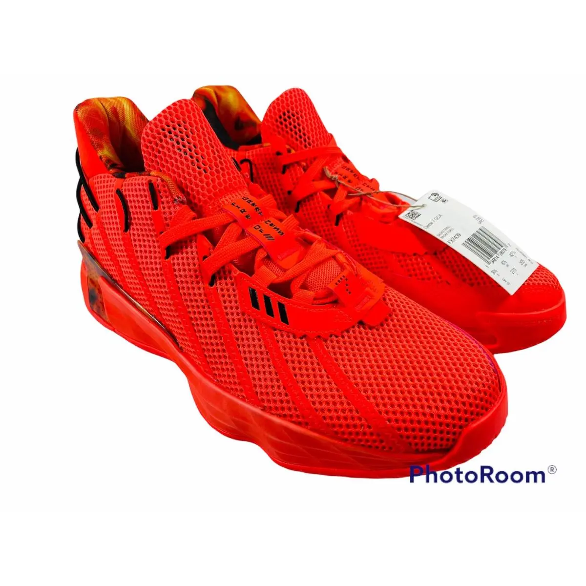 Adidas shoes - adidas Dame 7 - Dame - FX7439 - Red 4
