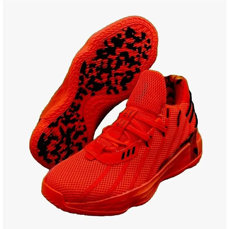 Dame 7 Gca Basketball Shoes Fire Of Greatness FX7439 Men`s Size 9 by Adidas
