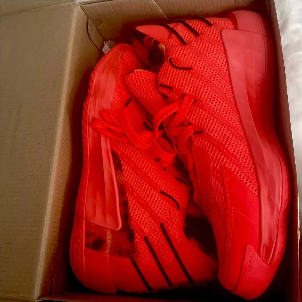 Adidas shoes - adidas Dame 7 - Dame - FX7439 - Red 6