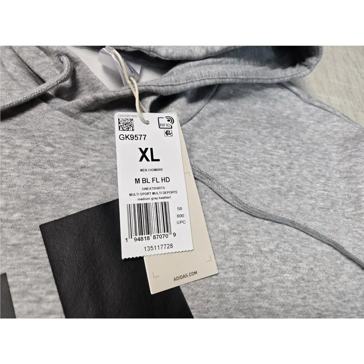 Adidas clothing - Gray Black 14