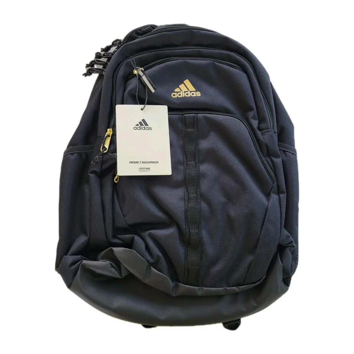 Adidas Prime Backpack Travel Bag Laptop Black/gold Metallic
