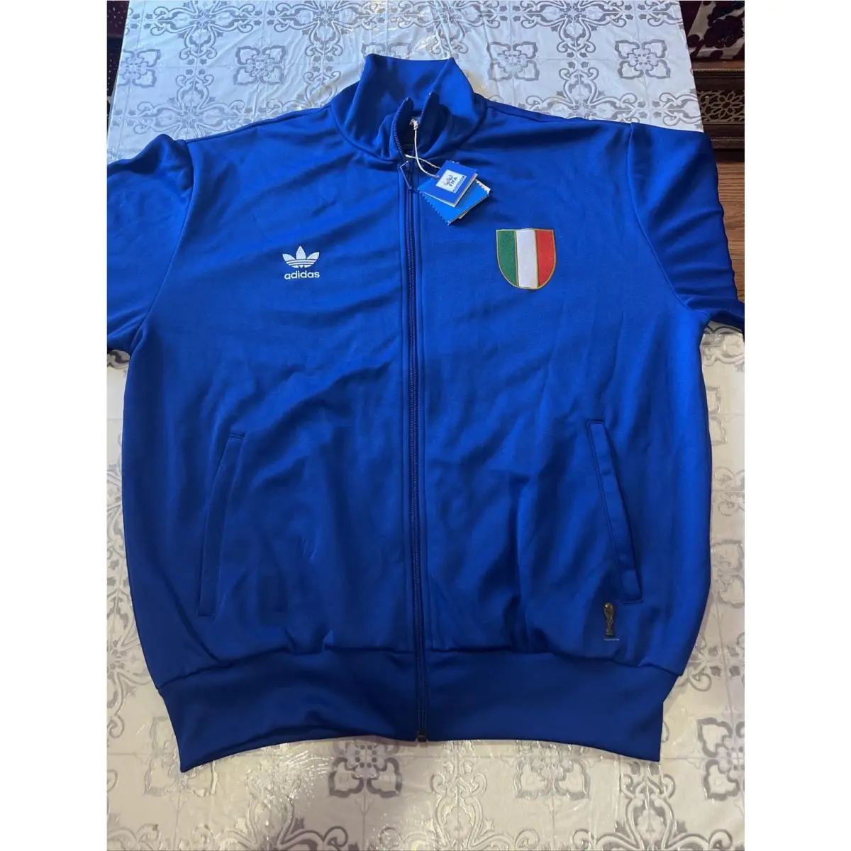 Adidas Originals Italia Fifa World Cup 1974 Track Jacket 739865 Men`s Size XL