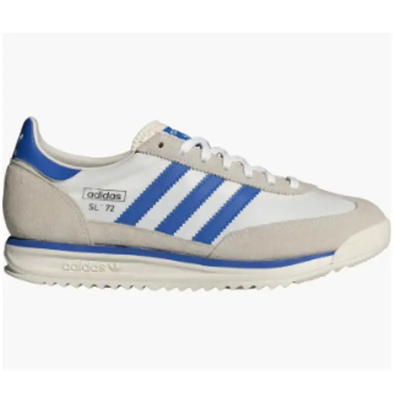Adidas Originals SL 72 RS - White/blue Men`s Size 6.5 Nwt/box