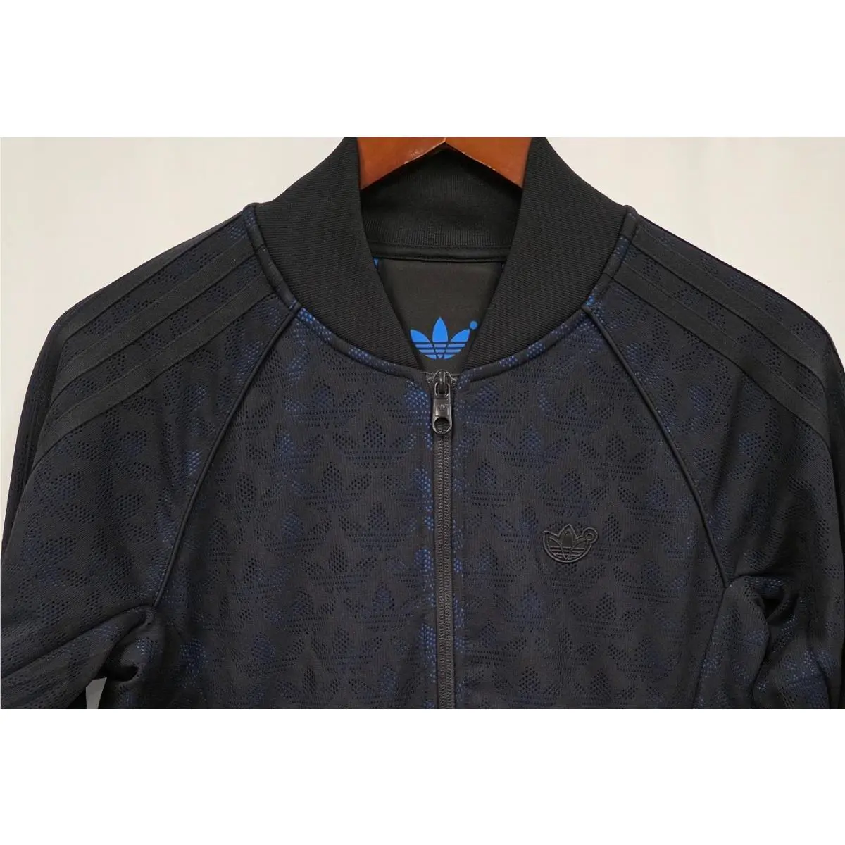 Adidas clothing - adidas SST Monogram Full-zip Track Top - IJ7413 - Black 0