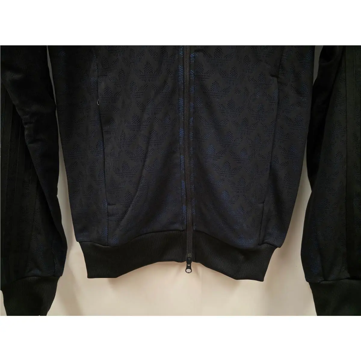 Adidas clothing - adidas SST Monogram Full-zip Track Top - IJ7413 - Black 1