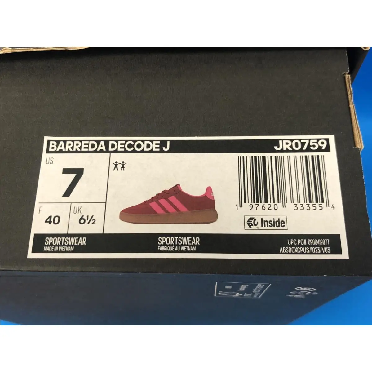 Adidas shoes - Red (UPC: 197620333608) 4