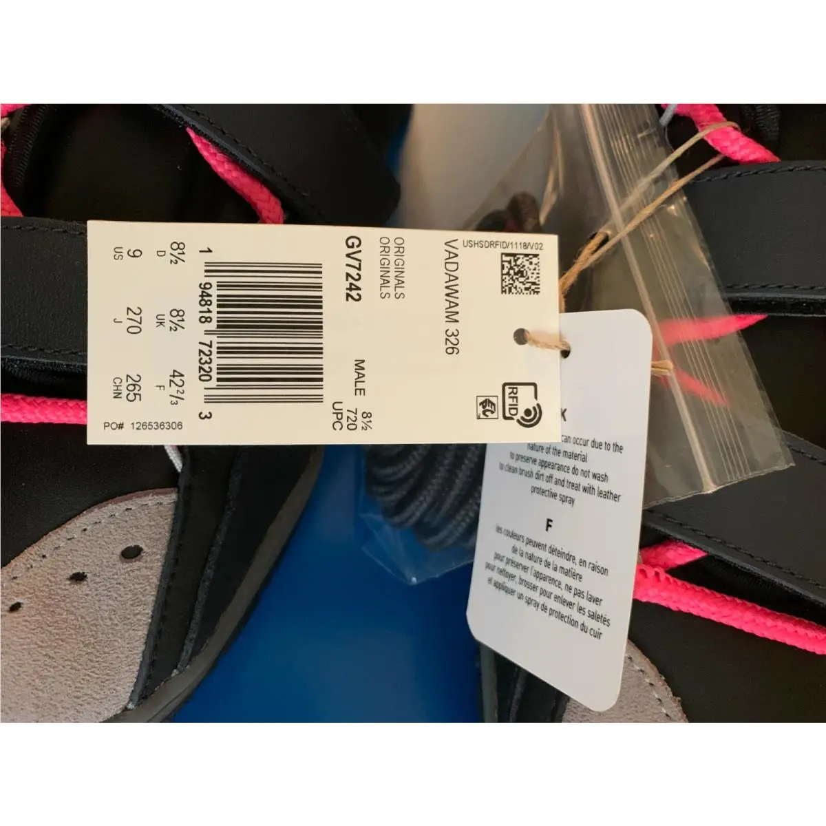 Adidas shoes - Vadawam 326 - Vadawam - GV7242 - BLACK 4