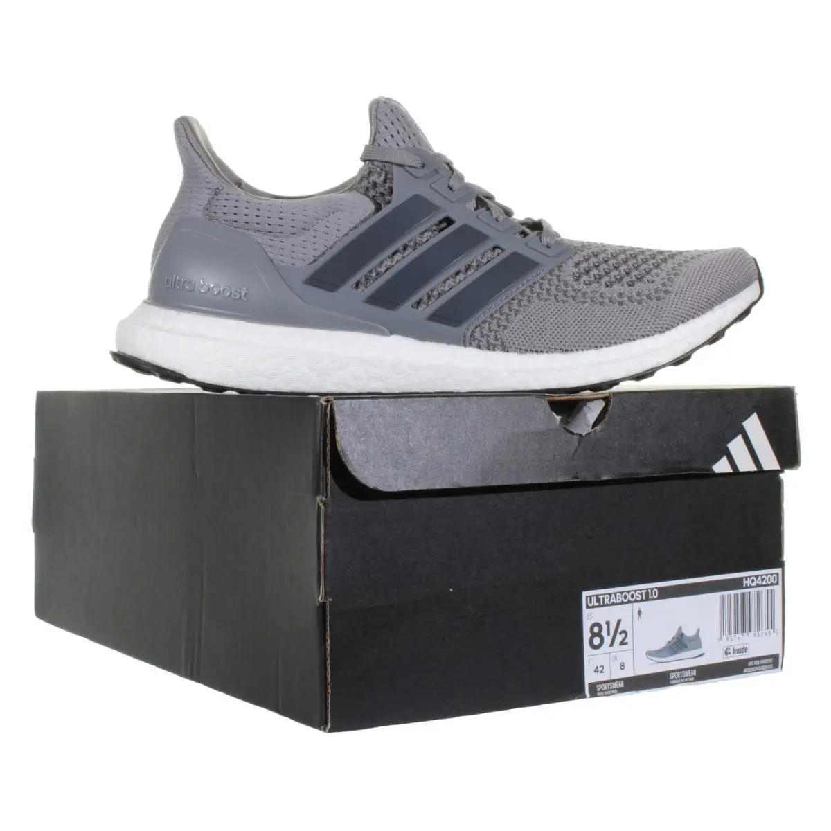 Adidas shoes - adidas UltraBoost 1.0 - UltraBoost - HQ4200 - Grey Three, Core Black, White 1
