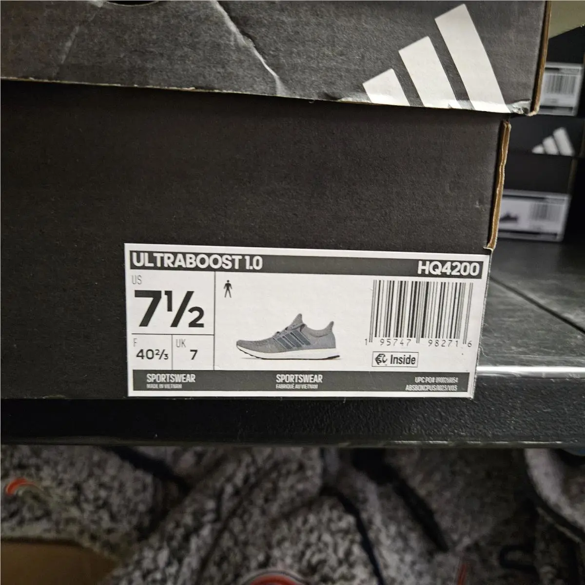 Adidas shoes - adidas UltraBoost 1.0 - UltraBoost - HQ4200 - Gray 5