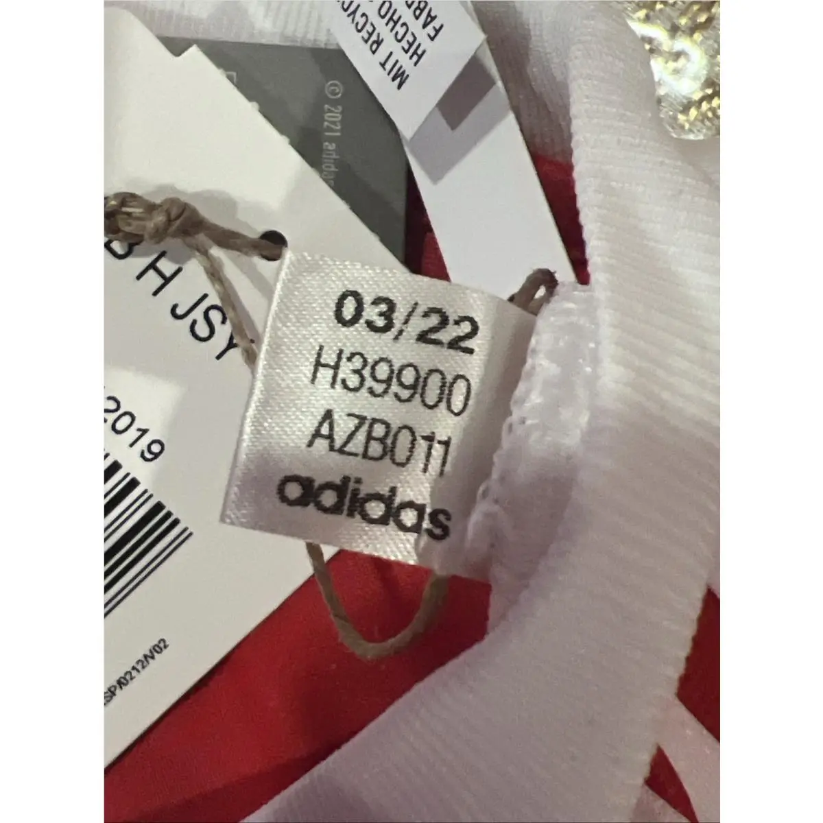 Adidas clothing - Adidas - H39900 - Red, Manufacturer: Red (UPC: 0195737890052) 8
