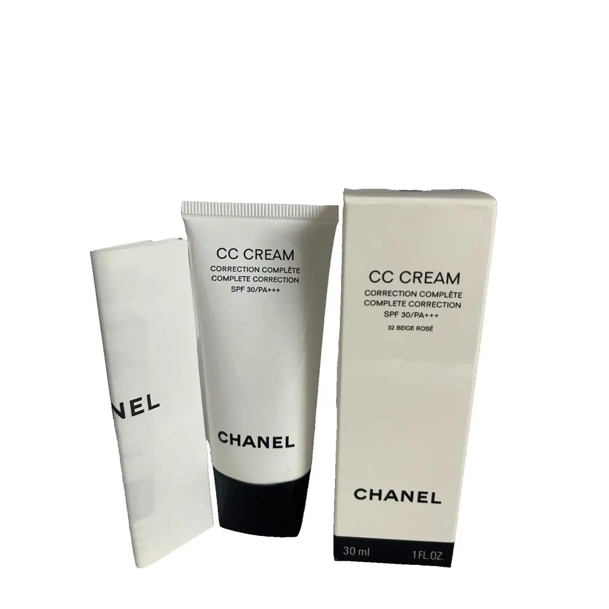 Chanel CC Cream Complete Correction Spf 30 / Pa+++ 32 Beige Rose 1.0 Oz