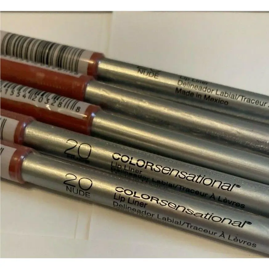 Maybelline Nude Colorsensational Lip Liner 20 Set of 5