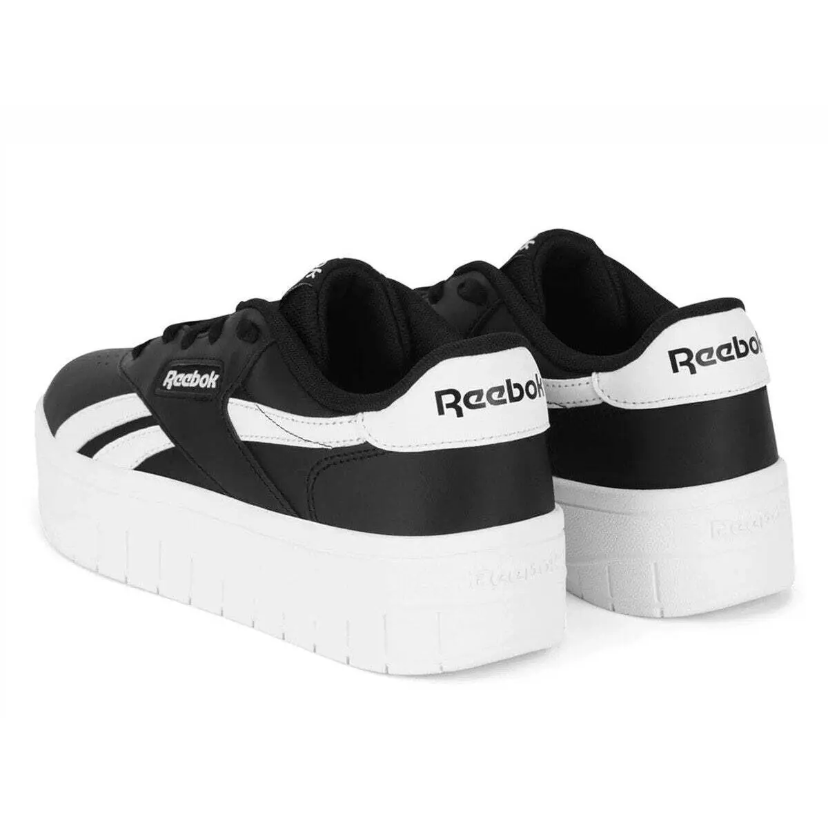 Reebok shoes - Black/White/Black 1