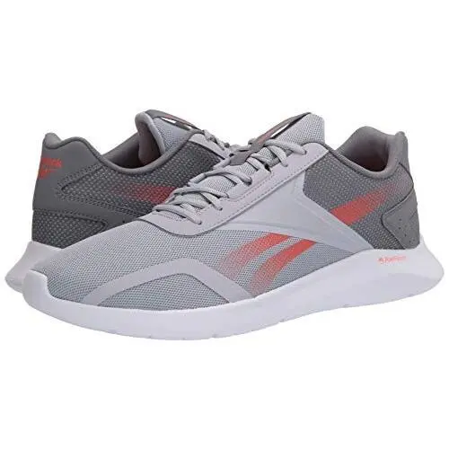 Reebok Men`s Energylux 2.0 Running Shoe Cold Grey/vivid Orange FV5106