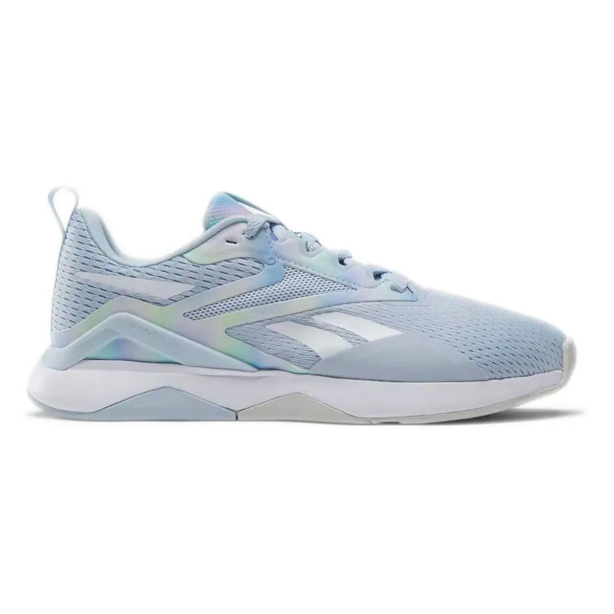 100074542/IE2903 Womens Reebok Nanoflex TR 2 - Palblu/Ftwwht/Pugry2